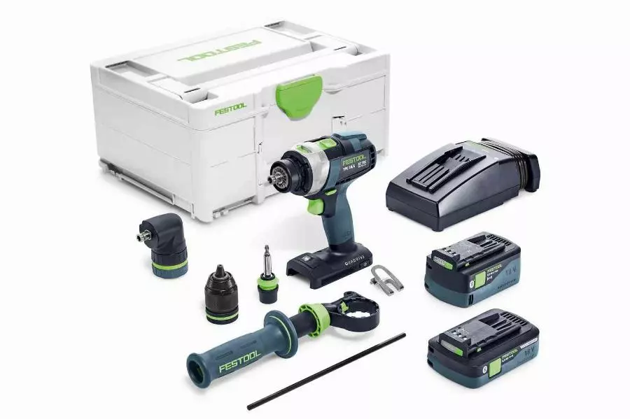 Perceuse Visseuse à Percussion TPC 18/4 5.2/4.0 I-Set FESTOOL - 577247 1 Perceuse Visseuse à Percussion TPC 18/4 5.2/4.0 I-Set FESTOOL - 577247