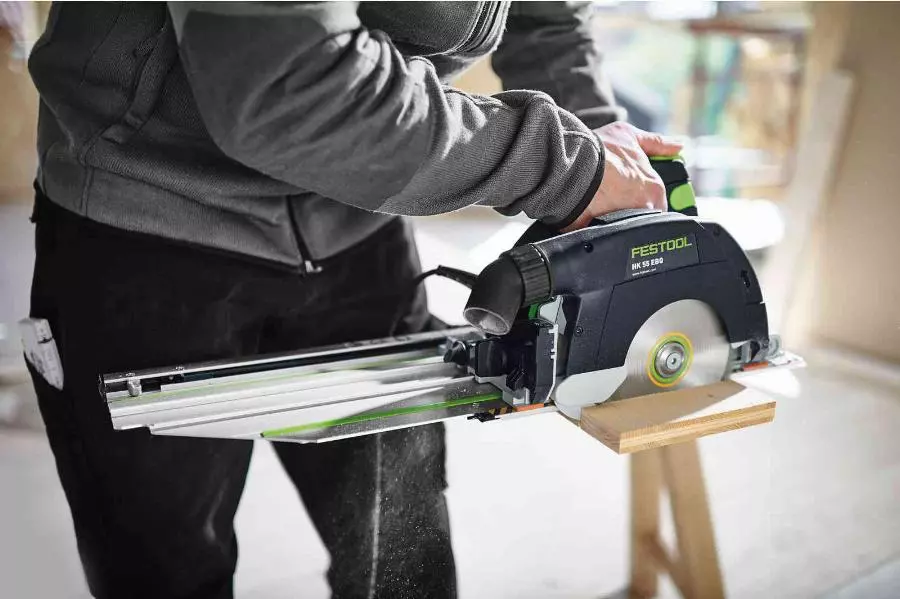Scie Circulaire Portative FESTOOL HK 55 EB-Plus + Rail De Guidage FSK 420 Et Lame De Scie Ø 160 Mm - 576131 2 Scie Circulaire Portative FESTOOL HK 55 EB-Plus + Rail De Guidage FSK 420 Et Lame De Scie Ø 160 Mm - 576131 – Image 2