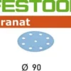 Abrasif STF D90/6 FESTOOL - Grain 120 - 100 Pièces - 497367