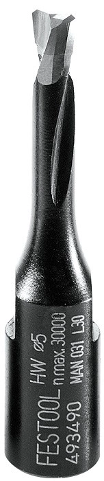 Fraise Domino D.5-NL20HW-DF500 FESTOOL - Ø5 Mm - L.20 Mm - 493490