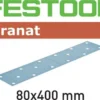 Abrasif Pour Ponçeuse FESTOOL Granat - 80 X 400 Mm