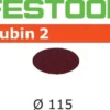 Abrasif Pour Ponçeuse FESTOOL Rubin 2 - Ø 115 Mm