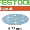 Abrasif Pour Ponçeuse FESTOOL Granat - Ø 77 Mm