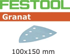 Abrasif Pour Ponçeuse FESTOOL Delta 7 - Granat - 100 X 150 Mm