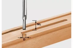 Fraise à Rainurer Avec Queue De 8mm FESTOOL HW S8 D8/30 - 491647