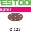Abrasifs STF FESTOOL - D125/8 - Grain 36 - SA - 25 Pièces - 493125
