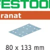 Abrasifs FESTOOL STF 80x133 P240 GR - Boite De 100 - 497124