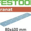Abrasifs FESTOOL STF 80x400 P40 GR - Boite De 50 - 497157