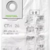 Sac Filtre De Sécurité FESTOOL FIS-CTH 48 - 3 Pièces - 497542