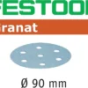 Abrasifs FESTOOL STF D90/6 P1500 GR - Boite De 50 - 498330