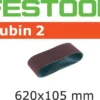 Boite De 10 Bandes Abrasives 620 X 105 RU2 FESTOOL - P120 - 499153