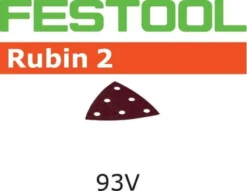 Abrasif STF FESTOOL - 93V Pour Bois - V93/6 - Grain 40 -RU2 - 50 Pièces - 499161