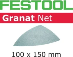 Abrasif Maillé FESTOOL STF DELTA P220 GR NET - Boite De 50 - 203325