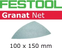 Abrasif Maillé FESTOOL STF DELTA P240 GR NET - Boite De 50 - 203326