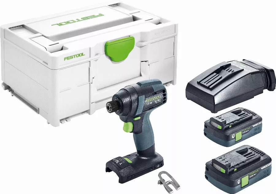 Visseuse à Chocs Sans Fil TID 18-Basic FESTOOL - 2 Batterie, Chargeur - En Systainer3 - 576482 1 Visseuse à Chocs Sans Fil TID 18-Basic FESTOOL - 2 Batterie, Chargeur - En Systainer3 - 576482