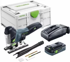 Scie Sauteuse Sans Fil FESTOOL CARVEX PSC 420 EBI-Plus - Avec Batterie 18V 4.0 Ah Et Chargeur - 576525
