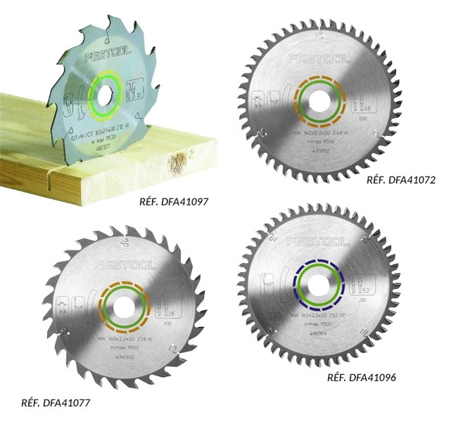 Lot De Consommables : Spécial Lame De Scie Circulaire FESTOOL 1 Lot De Consommables : Spécial Lame De Scie Circulaire FESTOOL