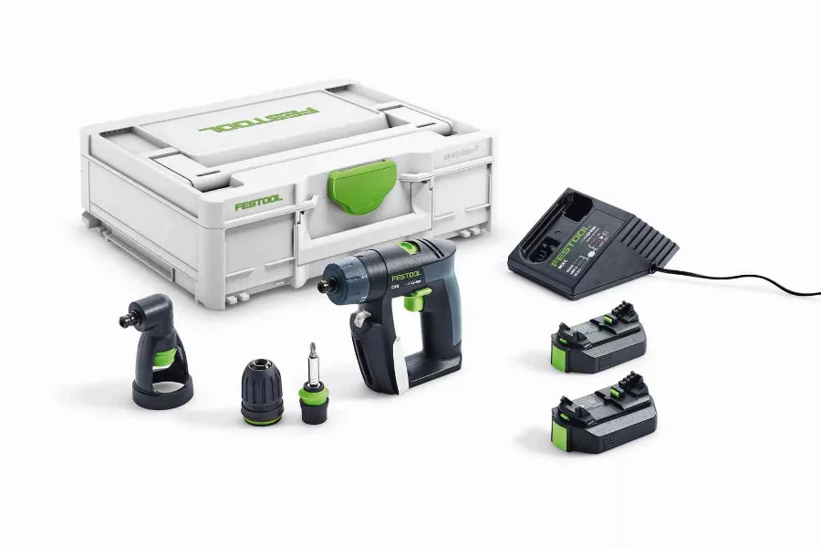 Perceuse Visseuse 10.8V CXS LI 2.6-Set 10mm FESTOOL + 2 Batteries - 576093 1 Perceuse Visseuse 10.8V CXS LI 2.6-Set 10mm FESTOOL + 2 Batteries - 576093