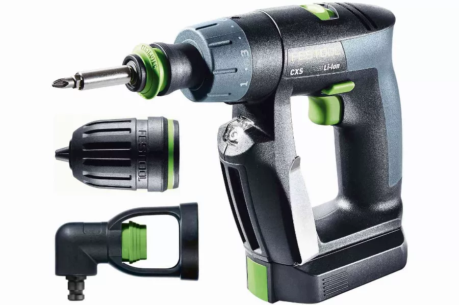 Perceuse Visseuse 10.8V CXS LI 2.6-Set 10mm FESTOOL + 2 Batteries - 576093 5 Perceuse Visseuse 10.8V CXS LI 2.6-Set 10mm FESTOOL + 2 Batteries - 576093 – Image 5